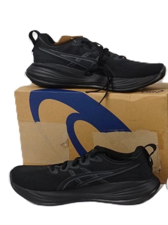 Asics Gel-Cumulus 27 In Black Carrier Grey Sports Casual Travel Work School main image 4